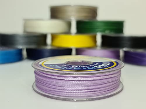 Whipping Twine 1.2mm 35mt Polyester Waxed Thread Spool (Lilac)