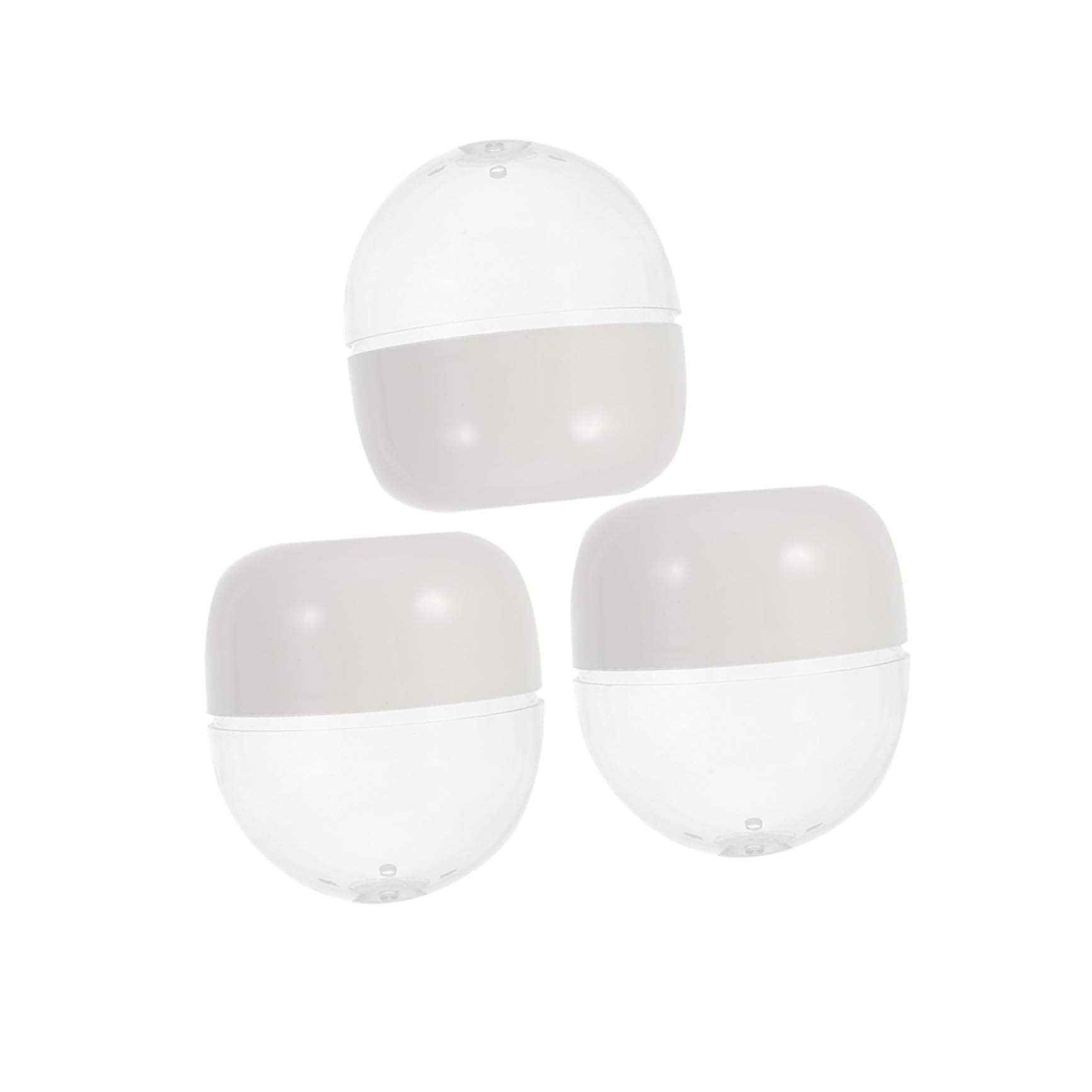 DOITOOL 9piezas Contenedor De Almacenamiento para Esponjas De Maquillaje Estuche De Viaje Transpirable y Antipolvo Organizador Compacto y Ligero para Esponjas De Maquillaje