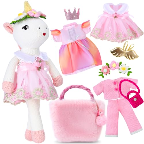 Eiranss Unicorns Toys for Girls Age 3-10, Ballerina Stuffed Animal