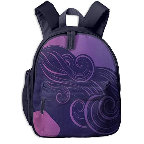 Preisvergleich Produktbild Kinderrucksack Kleinkind Jungen Mädchen Kindergartentasche Haare 986 Backpack Schultasche Rucksack