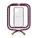 Produktbild NECKLACY® - Premium Handykette für Huawei P30 Pro in Pink Infusion | transparente Handyhülle mit hochwertiger Kordel zum Umhängen - Smartphone Crossbody Case
