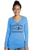 NBA Women's Premium Triblend L/S V-Hoodie