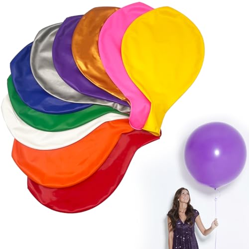 Riesige Luftballons 36 Zoll aufblasbare Luftballons großer Latex-Ballon für Taufe Geburtstag Hochzeit