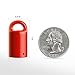 MagnetPal 3 pack Heavy-Duty Neodymium Anti-Rust Magnet, Best for Magnetic Stud Finder / Key Organizer / Indoor and Outdoor Multi Uses, Red with Key Ring (SP-MPM3RD)