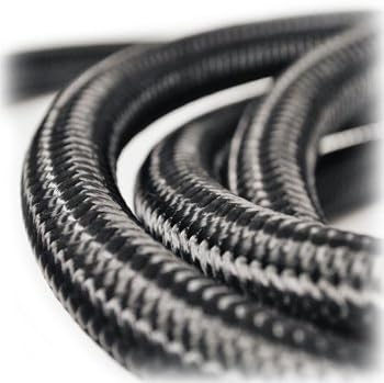 21-LWN10-B SUSA ProLine Lightweight Fiber Braided Hose with 10AN Hose Size, 3 Feet