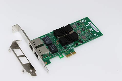 Intel 82576 Chip 1.25G Dual RJ45 Portas de cobre PCI-E Express 2.0 X1 Gigabit Ethernet Adaptador de