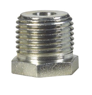 Billco 3/4 in. MPT 1/4 in. Dia. x 0.96 in. L MPT Galvanized Steel Hex Bushing