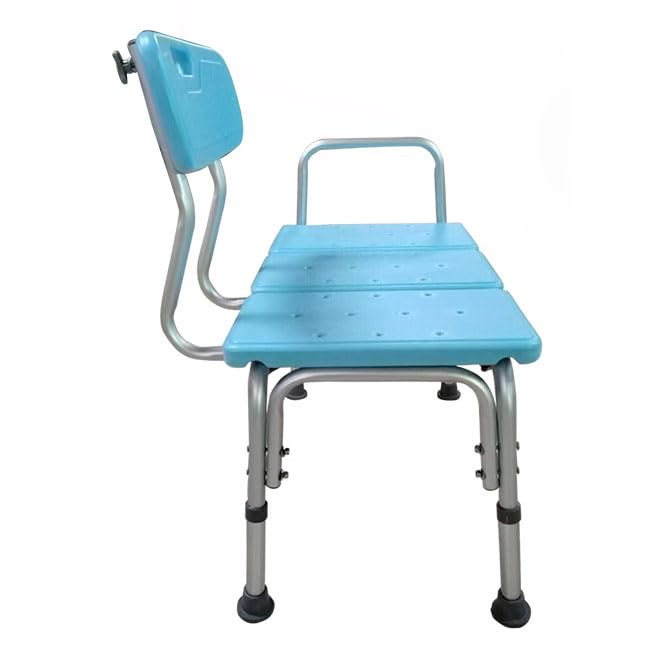 Tabouret de douche robuste blanc contre les chutes dans le bain