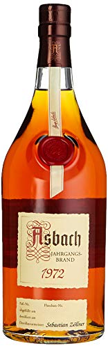 Asbach Jahrgangsbrand 1972 in stilechter Holzkiste (1 x 0.7 l)