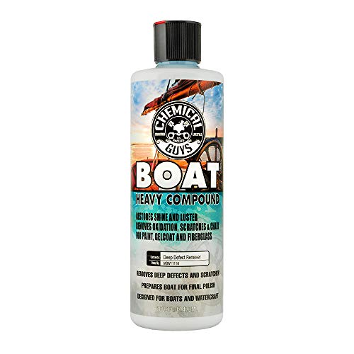 Chemical Guys MBW11116 Marine and Boat Heavy Compound (16 oz)