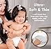 MANEKI Baby Diapers Size 3 (12–24 lbs), 58 Count, Super-Soft, Ultra-Thin & Highly Absorbent, Hypoallergenic, Fragrance-Free for Sensitive Skin, Breathable, Day & Night Leak Protection (Pack May Vary)