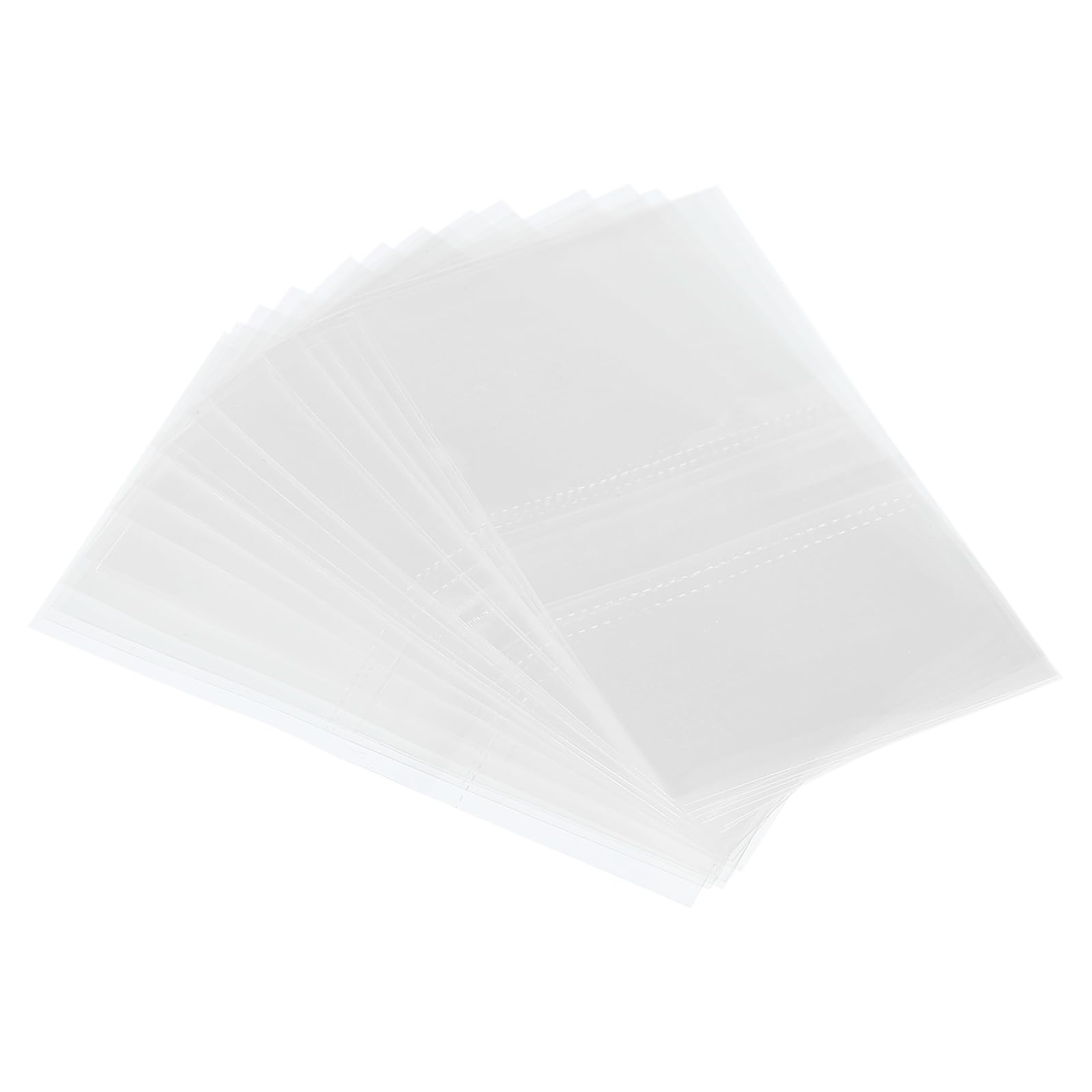 PATIKIL 50x30mm PVC perforowane opaski termokurczliwe, 500 sztuk folii termokurczliwej do butelek słoiki puszki pudełka nadają się do korków o średnicy 1,1 do 1,18 cala, przezroczyste