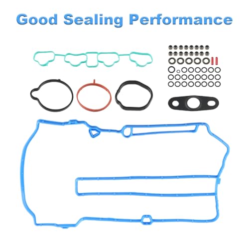 Image of Cylinder Engine Full Head Gasket Set with Head Bolt Compatible with Chevy Trax Sonic Cruze Cruze Limited 2011-2016, Buick Encore 2013-2016 1.4L Turbo Replaces HS54898 HSCV001 HS26540PT-1