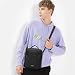 Imagen de SPAHER Bolso Hombre Mano Bolso Bandoleras Hombre Bolso de Mensajero Hombre Casual Bolsos Hombre Bolso Caballero Bolso Hombre Cruzado Pequeña Bandolera Hombre