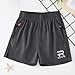 Zzalalana Boys Athletic Shorts Summer Casual Elastic Waist Running Basketball Shorts Youth Kids Short Pants with Pockets Dark Blue
