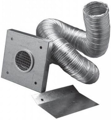 DuraVent 3PVP-AIK 2 Outside Air Kit for Pellet Stoves, 2 x 60 Flex Pipe with Wall Plate Screen