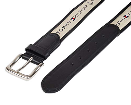 Tommy Hilfiger Cintura in tessuto intarsiato a