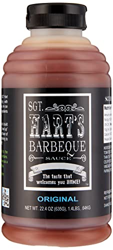 SGT. Hart’s Original Flavor BBQ Sauce - 22.04 OZ |