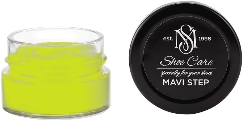Nutritive Leather Spray - NCS S 0570-G60Y Acid Green - Deep Conditioning & Shoe Color Restoration for Smooth Leather by MAVI STEP - 1.70 fl oz / 50 ml