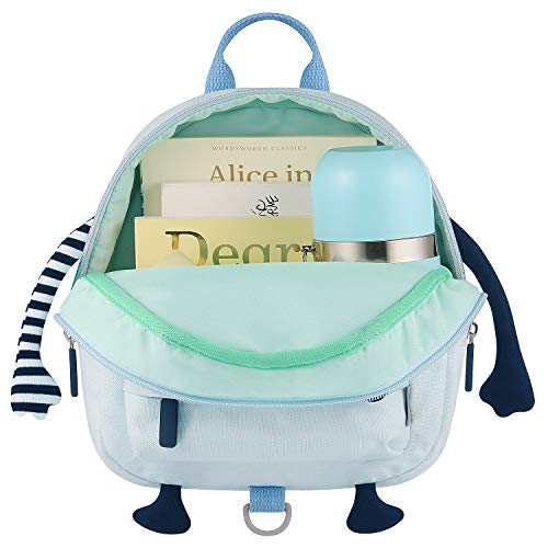GAGAKU Toddler Backpack with Leash - Mini Kids Backpacks for Boys 2-4 Years Child Safety Backpack 3D Cartoon Animal Anti-Lost Preschool Backpack - Blue by GAGAKU - Used condition - Image 5