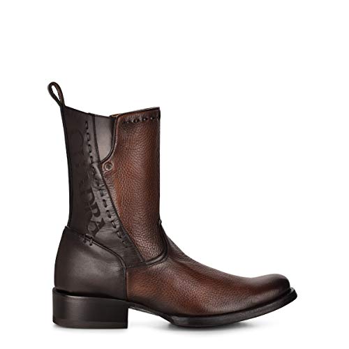 Cuadra Men's Urban Boot in Genuine Deer Leather Brown
