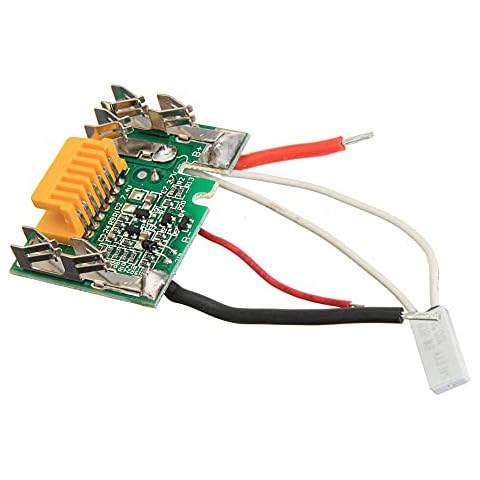 Aouln PCB Board,18V Battery Chip PCB Board Replacement for Makita BL1830 BL1840 BL1850 LXT400 Cover