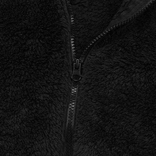 Image of JESKIDS Toddler Girls Boys Fleece Hoody Jacket Zip Up Teddy Coat Warm Winter Outwear