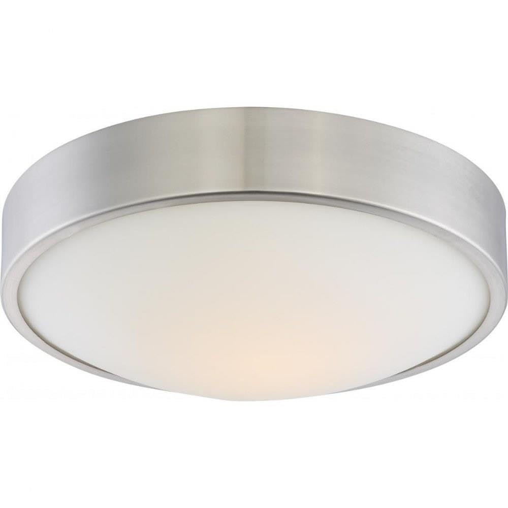 Nuvo 62/775 Flush Mount with Single Light, 13-Inch, Brushed Nickel-image-48