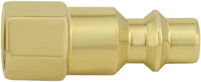 Joywayus 4PCS 1/8 Inch NPT Female Industrial Air Hose Quick Connect Air Plug Fittings