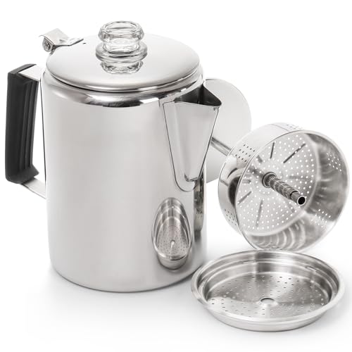 Camping-Coffee-Pot-Stainless-Steel-Coffee-Pot-Outdoors-Durable-Stove-Top-Coffee-Maker-Brew-Coffee-on-Fire-Ideal-for-Group-Camping-Hiking-Backpacking-RV-and-Travel-9-Cups