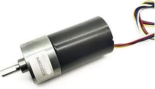KOVNOVI JGB37-3650 BLDC Motor Gear Brushless DC Motor 24V High Torque Reversible Gearbox Reducer Gear Motor Electric DINGGUANGHE (Speed(RPM) : 12V 15rpm)