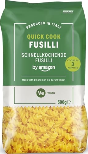 by Amazon Fusilli À Cuisson Rapide, 500g