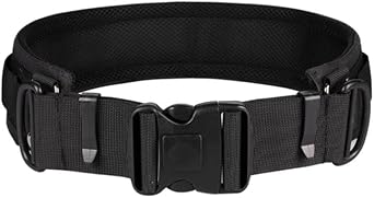 Reflex Camera Adjustable Waist Belt with Clip Hook for SLR/DSLR Hands-Free Camera Carrying Strap compatible with Canon, Nikon, Fujifilm, Pentax, Panasonic Quick-Access Outdoor Photography