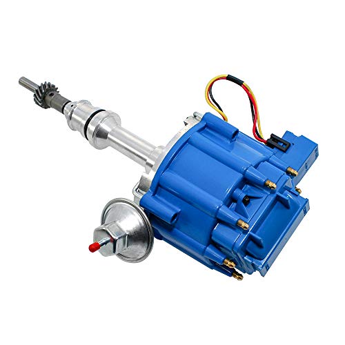 Assault Racing Products 1030223 for Small Block Ford 5.0L HEI Distributor 50k Volt Ignition EFI to Carb SBF