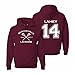 Studio 9Thirty3 Adult Lahey 14 2-Sided Hoodie Small Maroon