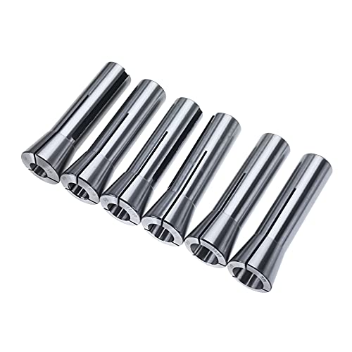 Btshub Precision R8 Collets Set 13Pc Mill Collets Set Hardened T.i.r. 0.0006" Lathe (1/8" To 7/8") Mill Chuck Holder #TOP7