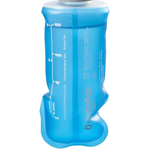 Salomon Soft Flask 150ml/5oz 28 Accesorios de Hidratación Unisexo, Energía rápida, Respetuoso con el medio ambiente, Válvula de alto flujo, Azul - imagen 4
