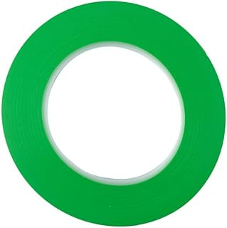 Hobbynox Fineline - Cinta adhesiva (3,0 mm x 55 m), color verde
