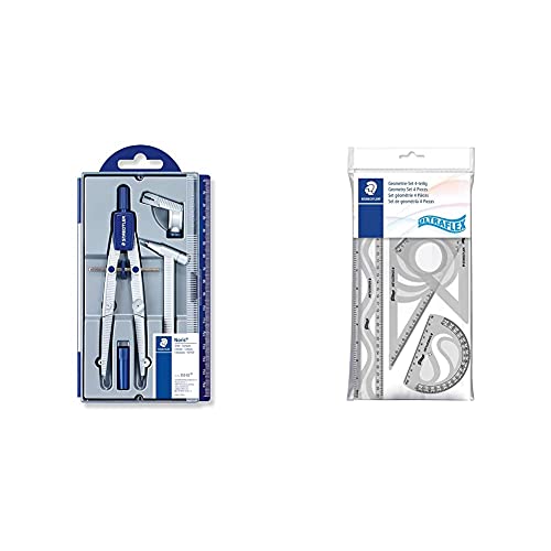 Compas de précision Staedtler Noris 550 avec kit géométrie flexible 569