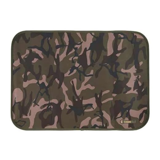 Fox Camolite Bivvy Mat 70x50cm - Zeltmatte, Fußmatte zum Karpfenangeln