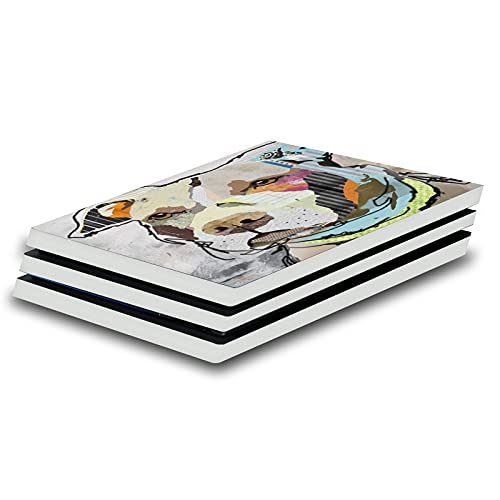 Autocollant vinyle PS4 Pro Michel Keck pour masquer les rayures de console