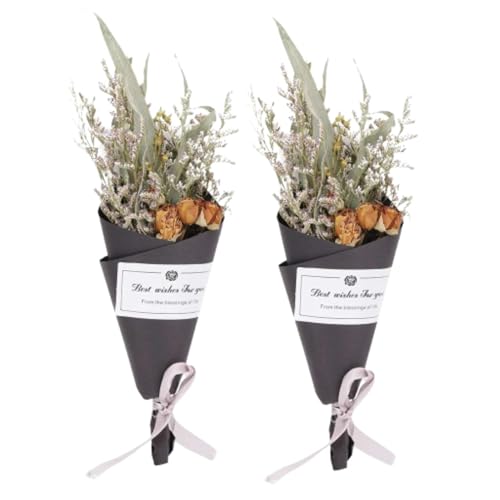 2PCS Mini Ramo de Flores Secas para Decoración miniatura 1