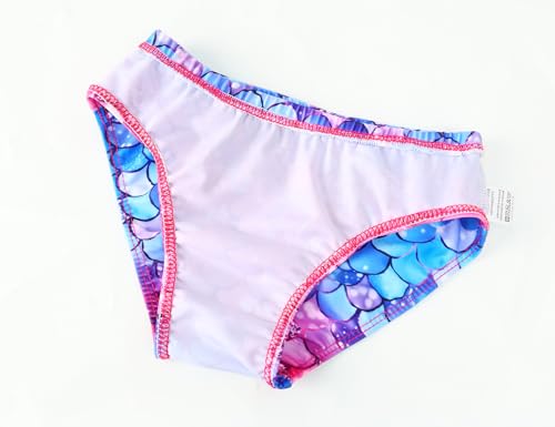 Image of TENVDA Girls Swimsuit 2-Piece Halter Tankini Set Beach Sport Bathing Suit UPF 50+ Swimwear