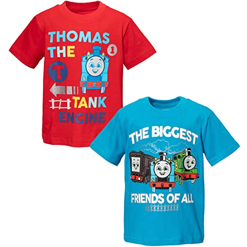 THOMAS & FRIENDS Tank Engine 2 Pack T-Shirts Toddler to Little Kid