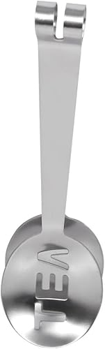 Miniatura 1 de Pinzas para exprimir bolsas de té, cuchara para bolsa de té, mini y ligeras, duraderas, resistentes a la corrosión, mango ergonómico para