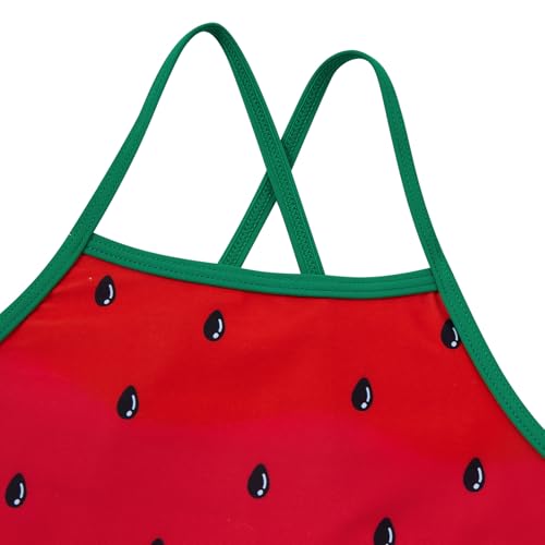 Image of Girls Tankini Swimsuit Two Piece Bathing Suit with Adjustable Strap 3-13 Years