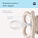MAM Supreme Baby Pacifier, Newborns 6-16 Months, Developed with Orthodontists, Extra Air Flow for Sensitive Skin, Glows in The Dark, BPA-Free Silicone, Sterilizer Case, Pack of 2, Made in Europe