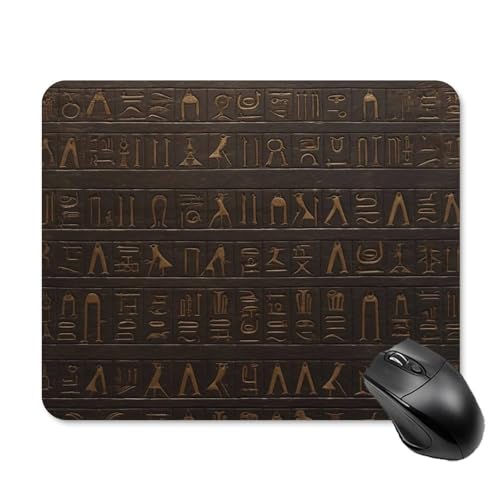 Tapis de souris égyptien antique pour optimiser le bureau d'un ordinateur