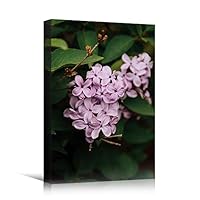 Canvas Wall Art Pink Petal Close Up Bedroom Close Up Colorful Floral Multicolor Petal Photography Romantics - 12x18 inches