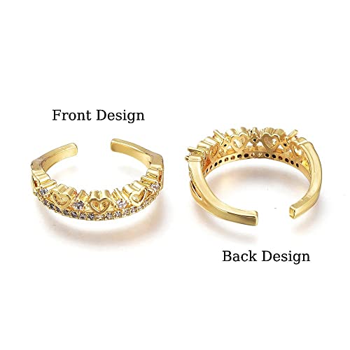 Plated Hearts Proposal Promise Ring (Ring0733)